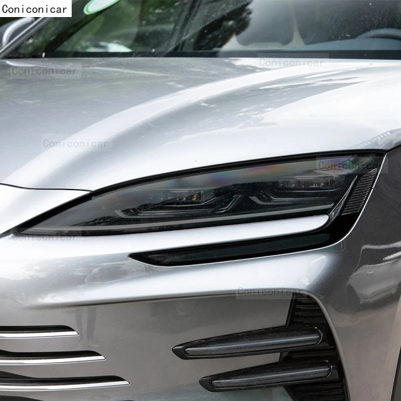 Film de protection anti-rayures en TPU pour BYD SONG Plus Champion Version DM-i EV 2023, lumière de sauna extérieure de voiture, réparation anti-rayures
