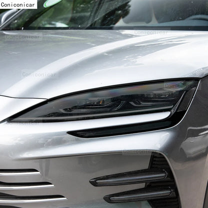 Film de protection anti-rayures en TPU pour BYD SONG Plus Champion Version DM-i EV 2023, lumière de sauna extérieure de voiture, réparation anti-rayures