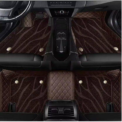 Tapis de sol de voiture Double couche personnalisé, pour Nissan Patrol Y61 Y62 Y63, accessoires de tapis automobile, pièces intérieures