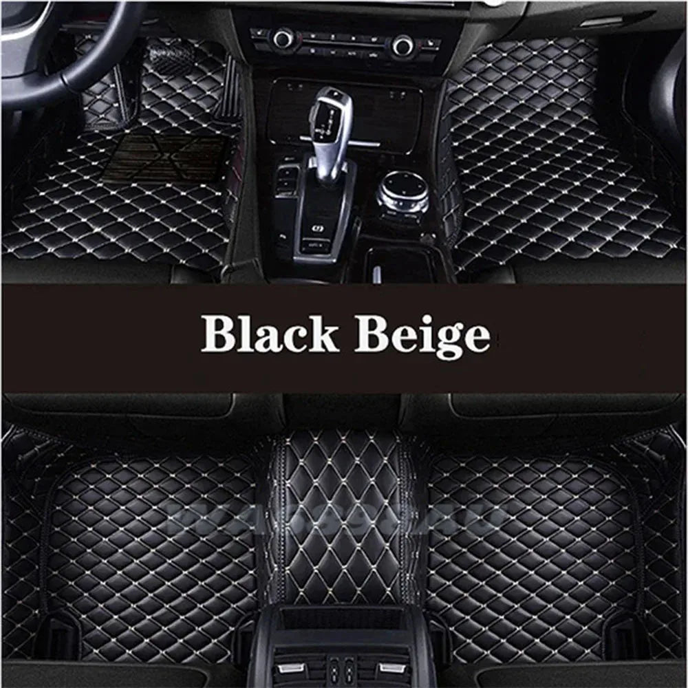 Tapis de sol de voiture personnalisé pour Xpeng P7 2020 – 2024, tapis de sol de voiture en cuir résistant à l'usure de haute qualité