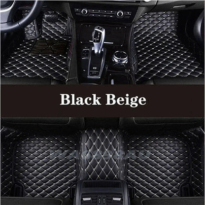 Tapis de sol de voiture personnalisé pour Xpeng P7 2020 – 2024, tapis de sol de voiture en cuir résistant à l'usure de haute qualité