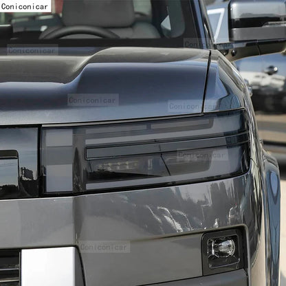Film de protection en TPU noir fumé pour phares de voiture LEOPARD TI7 2026, film teinté pour phares avant, changement de couleur, autocollant de protection