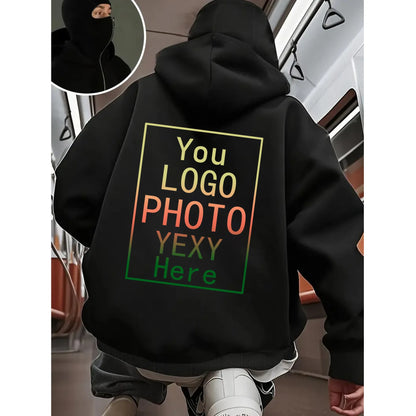 Sweat-shirt à capuche avec fermeture éclair Double capuche pour homme et femme, personnalisé, imprimé de personnalité, manches longues, fermeture éclair, masque Ninja, veste