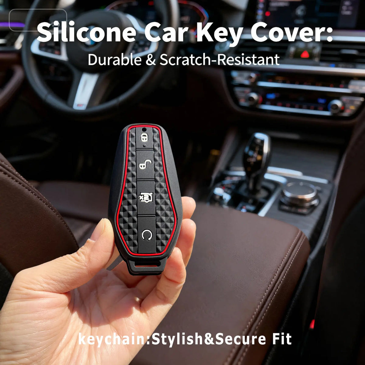 Pour BYD Sealion 7 Seal Song Plus Dolphin King Atto 3 Qin Plus Tang Destroyer E7 – Housse de clé de voiture, coque de protection, porte-clés, étui pour télécommande