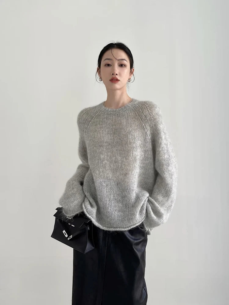 Fil Mohair tricoté à la main, 25g, 1 pièce, ligne de laine chaude au Crochet, pull shwal, écharpe