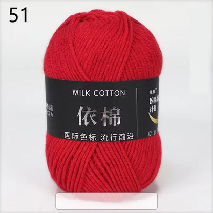 Nouveau 10 pièces série rose fil lait coton fil combinaison Crochet tricot fil ensemble pour bricolage à la main artisanat pull écharpe tricot