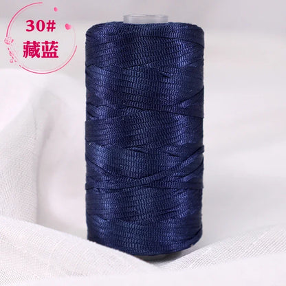 Fil de Crochet d'été en Satin, 100g/bobine, sangle conçue, fil fantaisie mélangé pour bricolage, chapeau, sac à main, pull, chapeau, 1 pièce