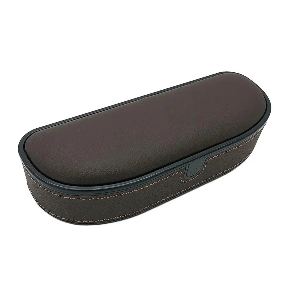 Support d'accoudoir de porte de voiture universel, hauteur réglable, coussin de rangement, accoudoir de voiture avec boîte en cuir PU souple, support d'accoudoir X2Y0