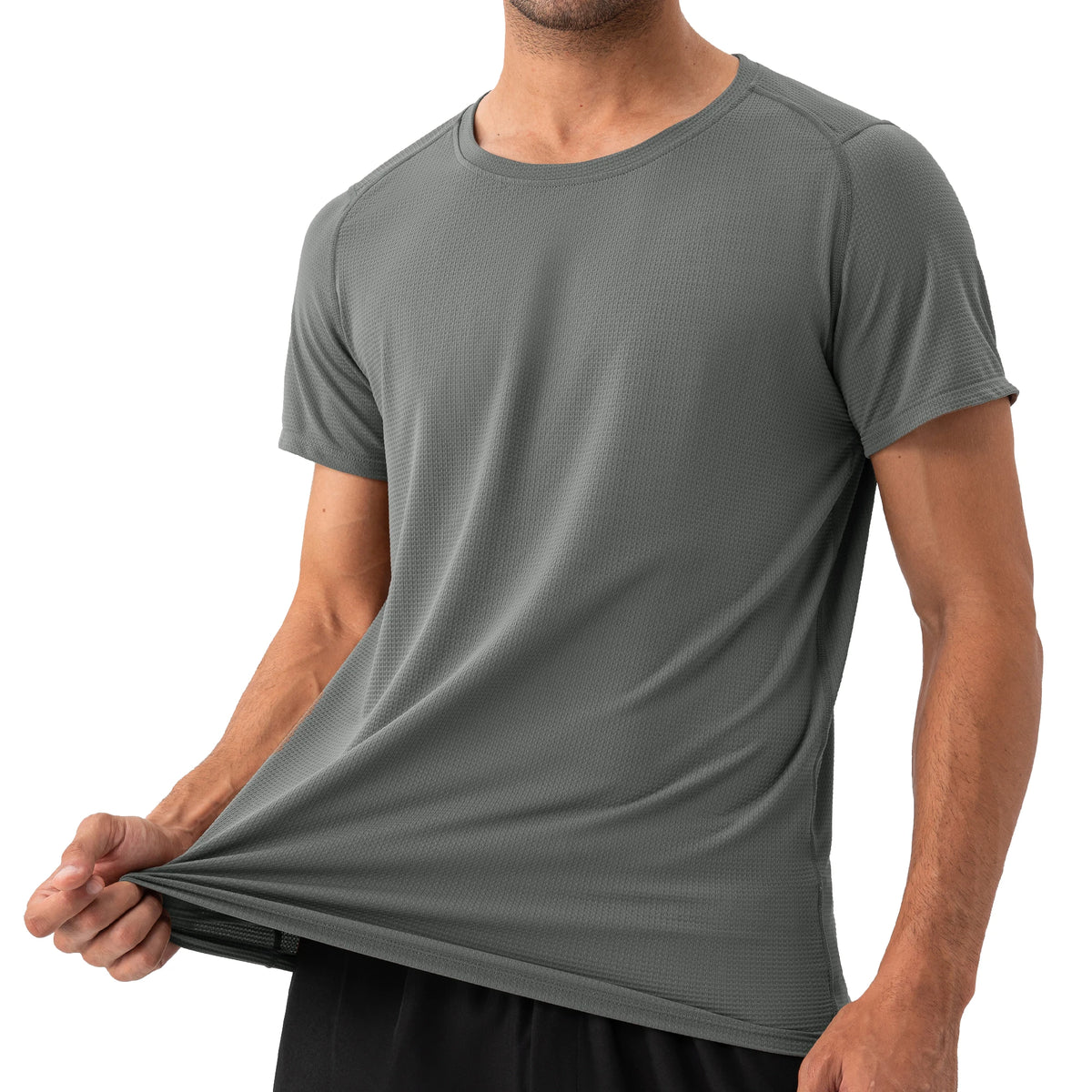 Chemises de Compression à manches courtes, sous-vêtements de Fitness, T-Shirt athlétique à séchage rapide, hauts de musculation, vêtements de sport