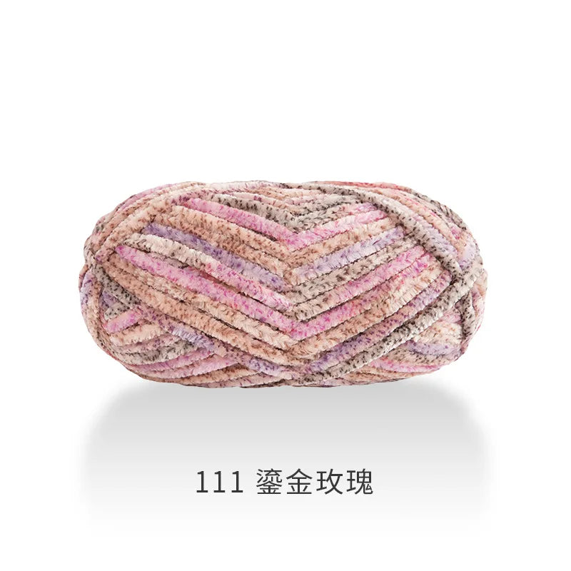 Fil à tricoter 100g, fil de glace douce, fil de coton tricoté à la main pour écharpe, Crochet de bricolage tricoté à la main