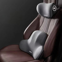 Oreiller de Protection du cou en mousse à mémoire de forme pour voiture, coussin de dossier lombaire, coussin d'appui-tête de voiture