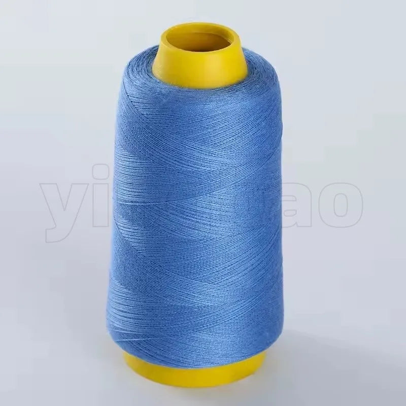 Fil à coudre en Polyester solide et Durable, 1300 Yards/rouleau, Machine à coudre professionnelle, broderie, outils de couture à domicile