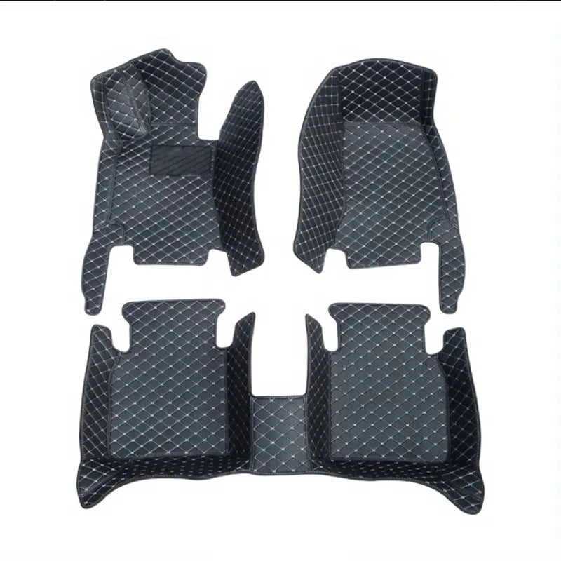 Tapis de sol de voiture de luxe en cuir PU, à la mode, pour Xpeng g9 2022 ~ 2022, imperméable, accessoires d'intérieur, 2025