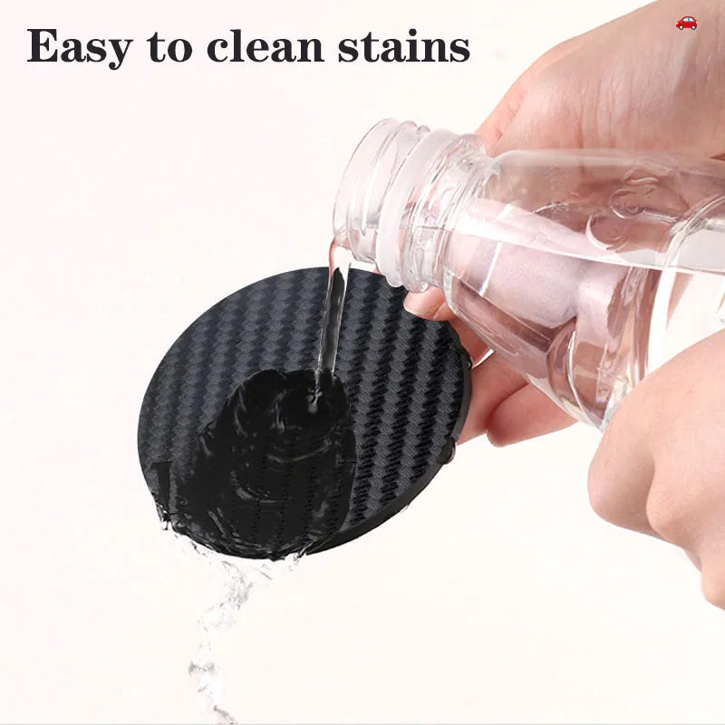 Tapis de tasse d'eau en cuir, 2 pièces, accessoires automobiles pour Peugeot 408 4008 308 3008 Rifter 5008 508 2008 208 301 RCZ 407 108