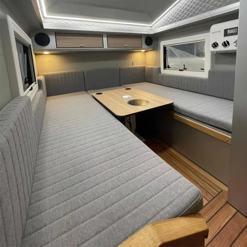 Mini remorque personnalisée, caravane tout-terrain pour camping-car, prix d'usine, pour fabricant de Camping