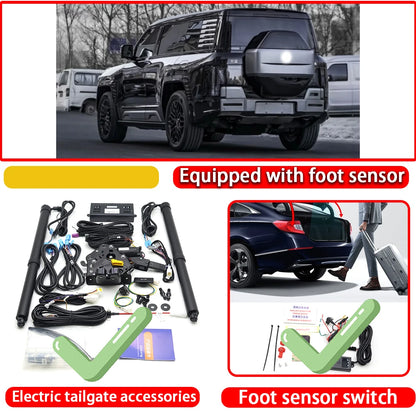 ZJCGO pour BYD Yangwang U8 U8L 2024 2025 2026 OEM système de Kit de levage de porte arrière électrique automatique