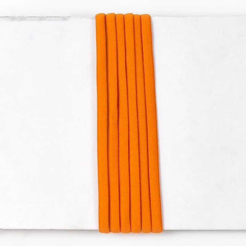 Bande élastique 5/10/20M 3/5mm, noyau d'huile, corde en Nylon pour attaches de cheveux, sangle de masque, bande extensible, soutien-gorge, chaussures, bandes en caoutchouc, accessoires de couture