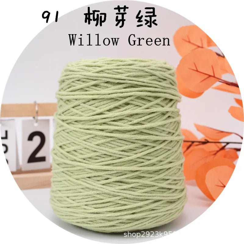 Pistolet à touffeter spécial 400g, 8 brins de coton au lait, ligne de saillie acrylique, broderie, tapis de coussin, fil de touffetage personnalisé
