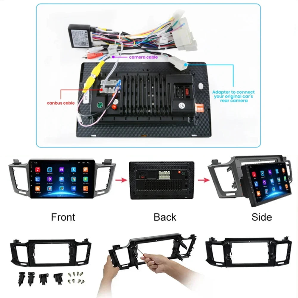 Android 15 autoradio Carplay pour Peugeot Partner 1 2002 - 2008 Partner origine 1 2008-2011 Android Auto lecteur multimédia stéréo