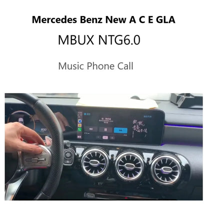IMAuto – Interface Apple CarPlay sans fil, Android Auto, plein écran pour Mercedes Benz A W177 GLA CLA GLB MBUX NTG6.0, avec tactile