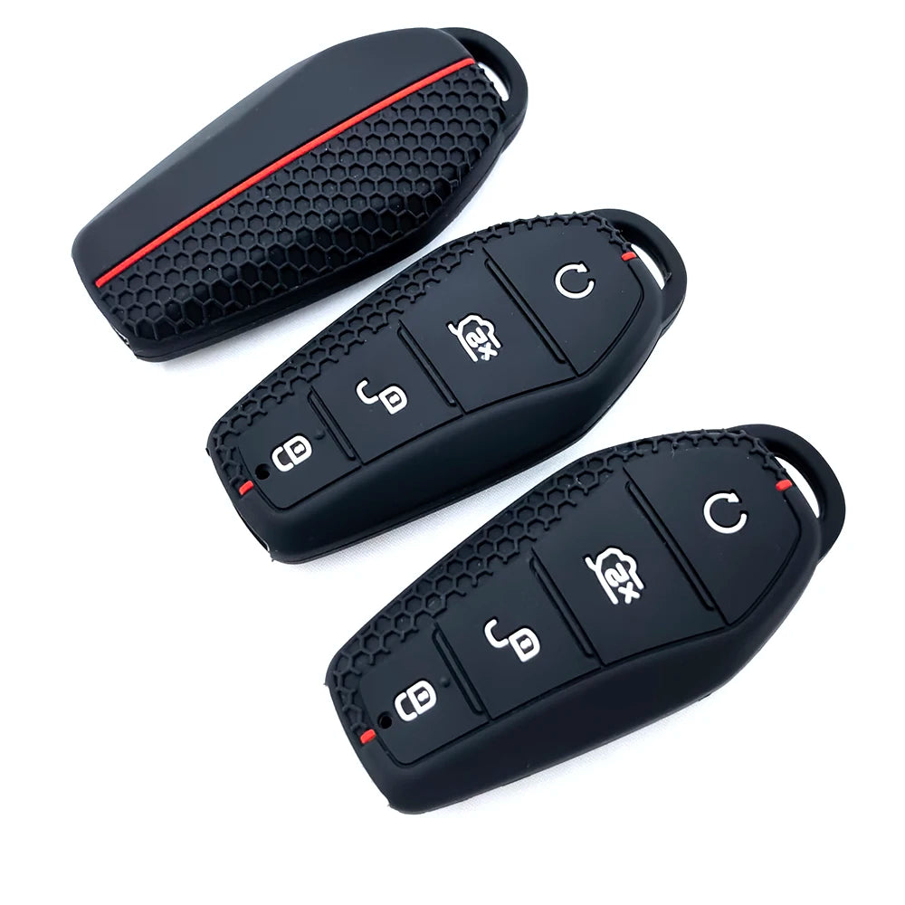 Pour BYD Atto 3 Han EV Dolphin Song PRO Max Tang DM Yuan Dolphin E2 Qin PLUS nouveau support en Silicone chaîne porte-clés housse de clé de voiture