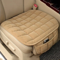 Housse de siège de voiture universelle chaude d'hiver coussin anti-dérapant siège de chaise avant coussin respirant protection de siège de voiture housses de siège pour voitures