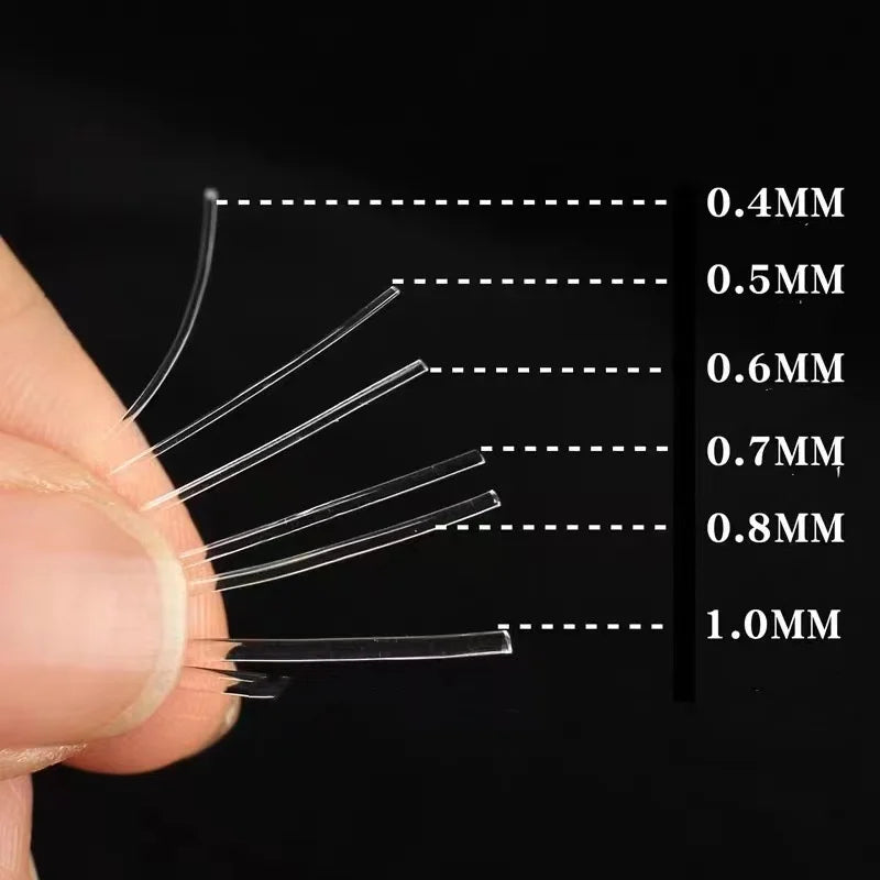 Cordon de Bracelet élastique Transparent en cristal de 100 mètres, pour la fabrication de bijoux et de colliers, fil à coudre pour bricolage