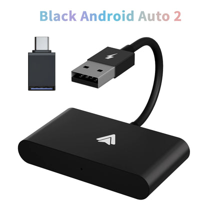 Adaptateur/Dongle automatique Android sans fil pour voitures automobiles Android filaires en usine OEM convertit le câblage en installation facile sans fil Plug & Play