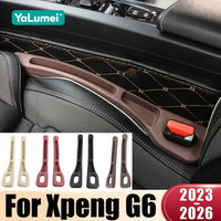 Bandes universelles anti-fuite pour siège de voiture Xpeng G6 EV 2023 2024 2025 2026 G01 PHEV, 2 pièces, couvercle d'écart, remplissage de couture latérale, stockage