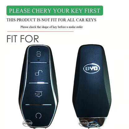 Housse de protection en Silicone pour clé de voiture BYD Han Ev Tang Dm Qin PLUS Song Pro MAX Yuan Dolphin E2, accessoires de clé automobile