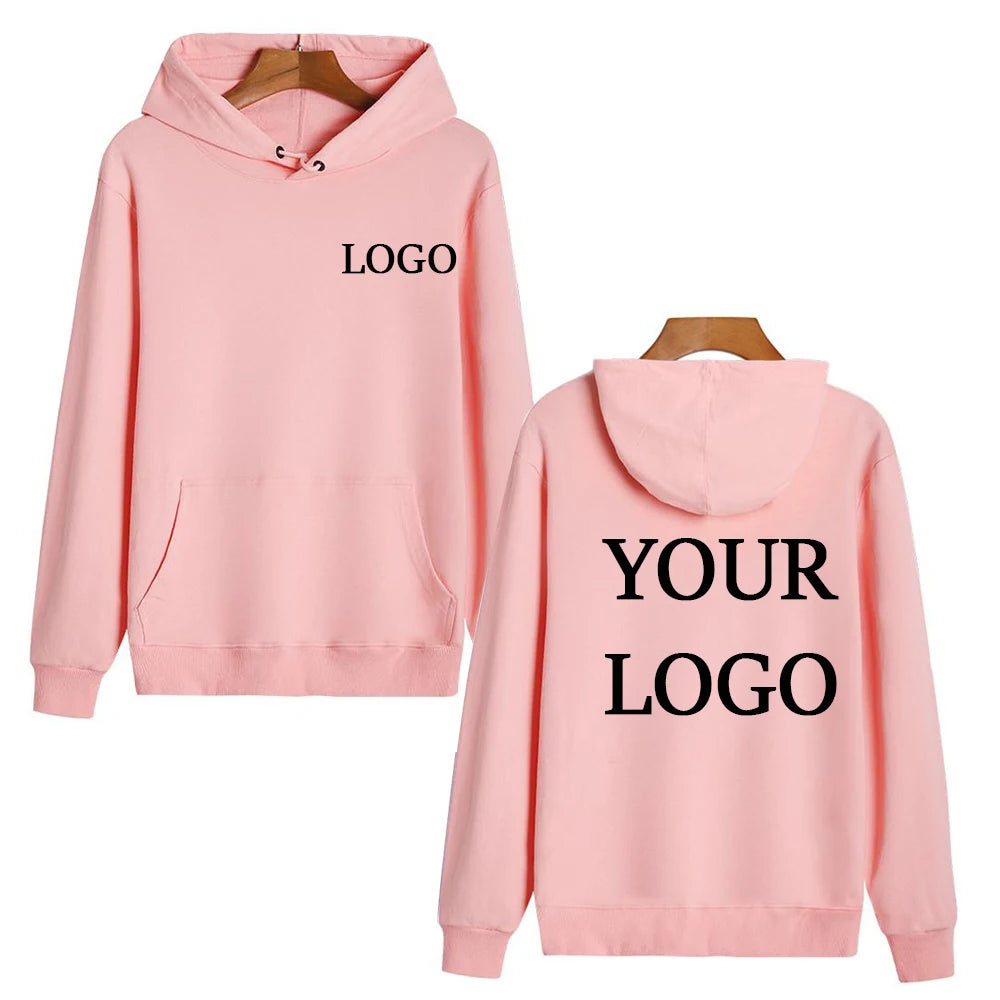 Sweat à capuche 58 % coton de haute qualité, personnalisez votre logo, sweat-shirt de sport à la mode pour hommes, sweat à capuche décontracté de rue pour femmes.