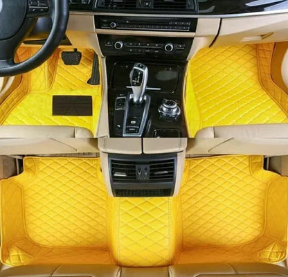 Tapis de sol de voiture personnalisés adaptés à la BMW X5 5 sièges véhicule électrique 2017-2019 tapis de pied en cuir automatique tapis