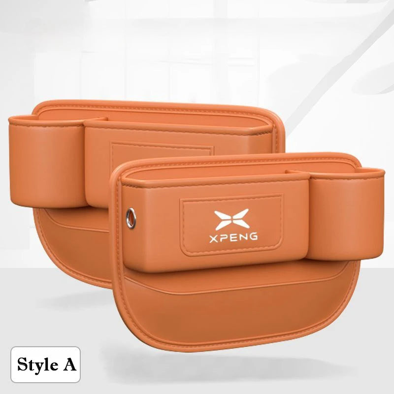 Boîte de rangement de fentes de siège de voiture, tasse d'eau, support de téléphone, sac de rangement, accessoires de rangement intérieur pour Xpeng G6 G9 G3 G3i P7 P5 P7i X9