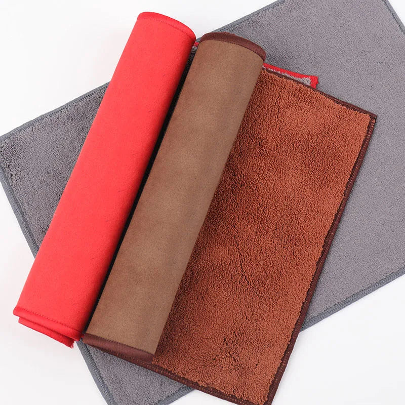 Serviette en microfibre, accessoires de nettoyage de voiture, pour Hyundai Genesis N-LINE I10 I20 I30 I40 IX20 IX35 Kona Getz Veloster Tucson