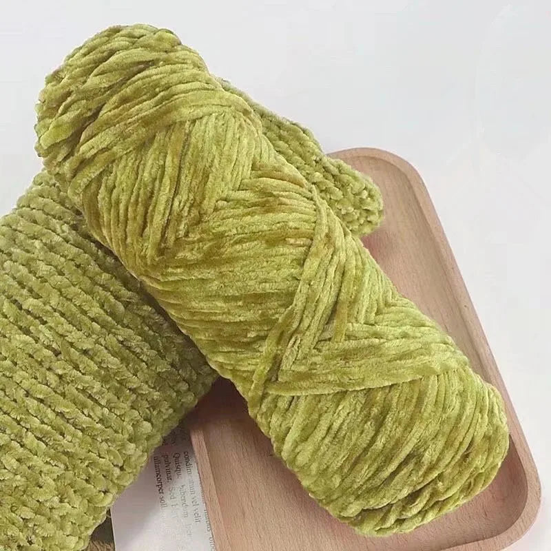 Fil de velours doux en chenille pour modules ogo 1, fil de peluche DolDave Baby, accessoires Amigurumi, bricolage, 100% polyester, 100g, 130m