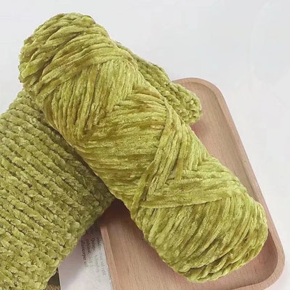 Fil de velours doux en chenille pour modules ogo 1, fil de peluche DolDave Baby, accessoires Amigurumi, bricolage, 100% polyester, 100g, 130m