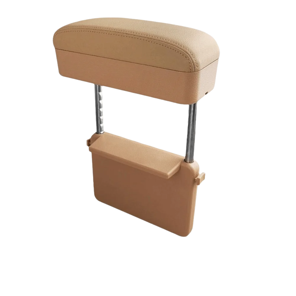 Organisateur de rangement pour console centrale à hauteur réglable, conception universelle, fixation par pince, boîte de rangement latérale pour siège, rangement multifonctionnel