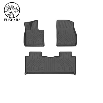 Pour Xpeng G6 2023 2024 tapis de sol tapis de coffre tous temps avant arrière tapis de doublure de chargement, imperméable anti-dérapant coussinets de pied accessoires