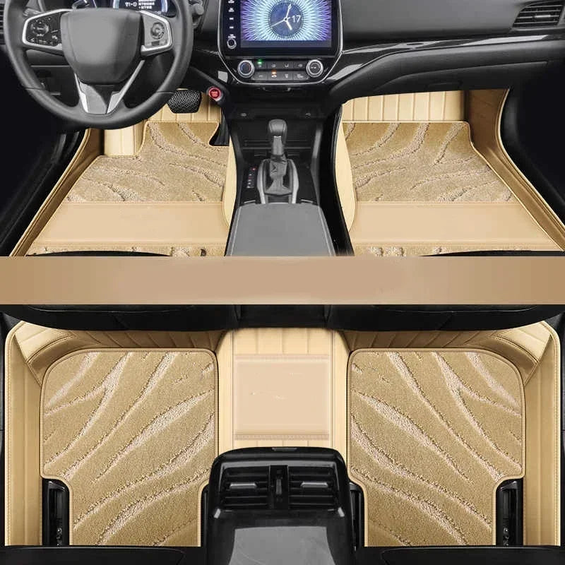 Tapis de sol de voiture à couverture complète 3D personnalisé à double couche pour accessoires intérieurs Renault Koleos