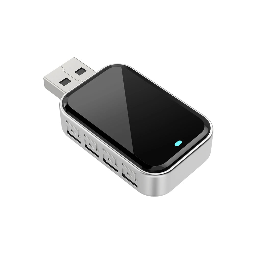 2 en 1 sans fil apple CarPlay Mini AI Box Bluetooth pour adaptateur de jeu de voiture universel Android Auto Dongle Plug & Play KowanKit 2026