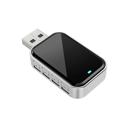 2 en 1 sans fil apple CarPlay Mini AI Box Bluetooth pour adaptateur de jeu de voiture universel Android Auto Dongle Plug & Play KowanKit 2026