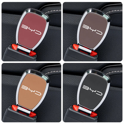 Boucle d'extension de ceinture de sécurité de voiture, accessoires de couverture de ceinture de sécurité pour BYD Atto E6 Tang E3 E9 F3 Song F3R Qing Yuan D1 S6 F0 E5 E2 E1