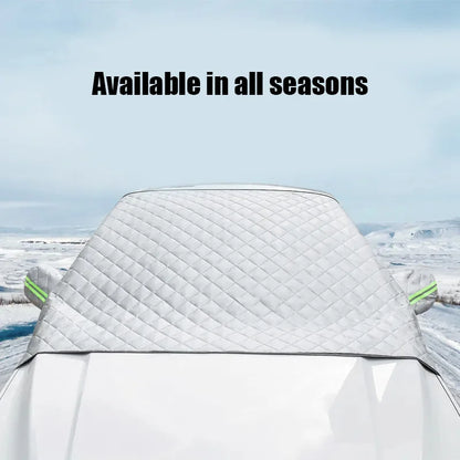 Couverture de neige pour pare-brise de voiture, bloc d'ombrage, Protection contre le gel, Protection solaire, Anti-glace, couverture de pare-brise avant, hiver