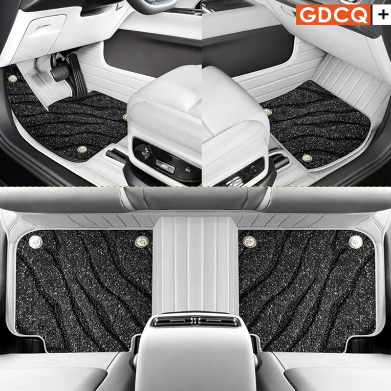 Tapis de Sol de Voiture Personnalisé en Cuir, Ensemble Complet pour Omoda C5 2022 2023, Accessoires Automobiles