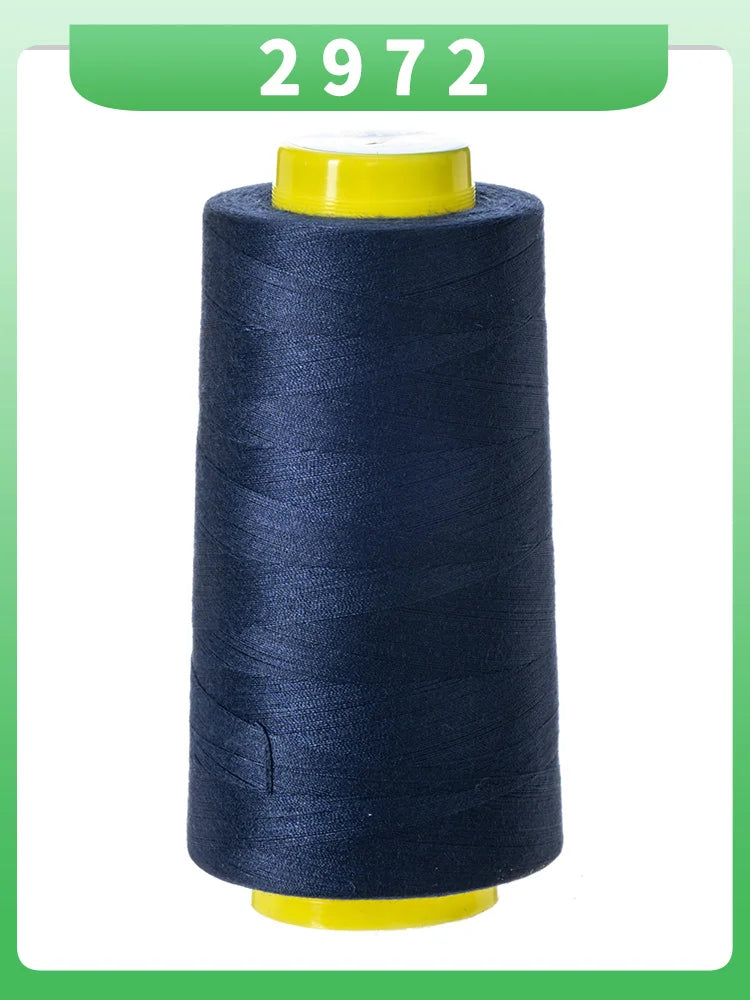 Fil à coudre ultra-fin 602-fil en polyester semblable à la soie à grande vitesse 60s/2 5000m, pour machine à broder et travaux d'aiguille délicats
