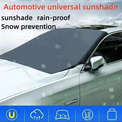 Bouclier de neige magnétique pour voiture, protection solaire épaisse contre le gel et la protection solaire pour voiture