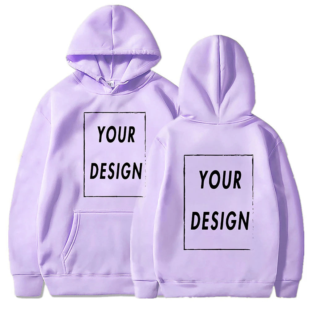 Votre propre Design marque Logo/image personnalisée partout hommes femmes sweat à capuche bricolage sweat à capuche décontracté à la mode nouveau