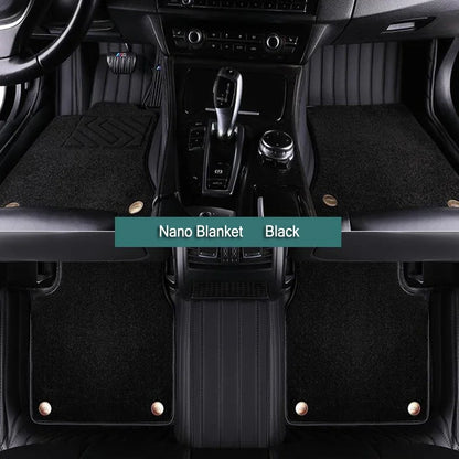 Tapis de sol de voiture personnalisé pour KIA Carnival Sedona VQ, Double couche, accessoires, doublures de sol en cuir, accessoires de voiture
