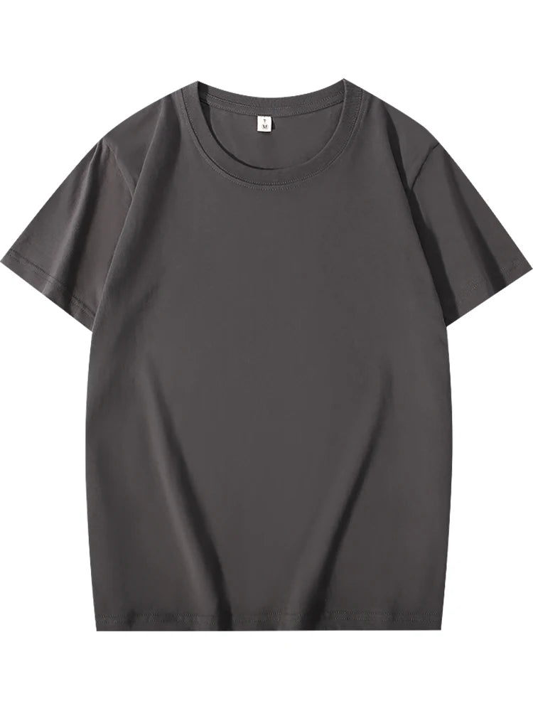 T-shirt personnalisé gratuit impression Logo Image vêtements de travail bricolage haut à manches courtes 100% coton entreprise broderie équipe Culture chemise