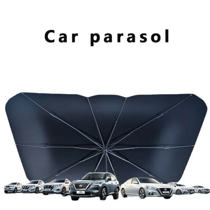 Pare-soleil parapluie pare-soleil pare-brise avant de voiture pare-soleil de voiture voiture avec parasol pliant pare-soleil de protection solaire